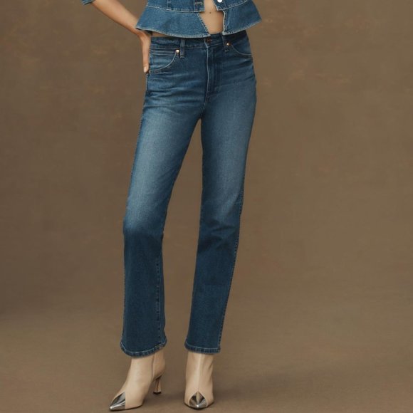 NWT Wrangler Wild West High Rise Straight Jeans - Picture 6 of 6